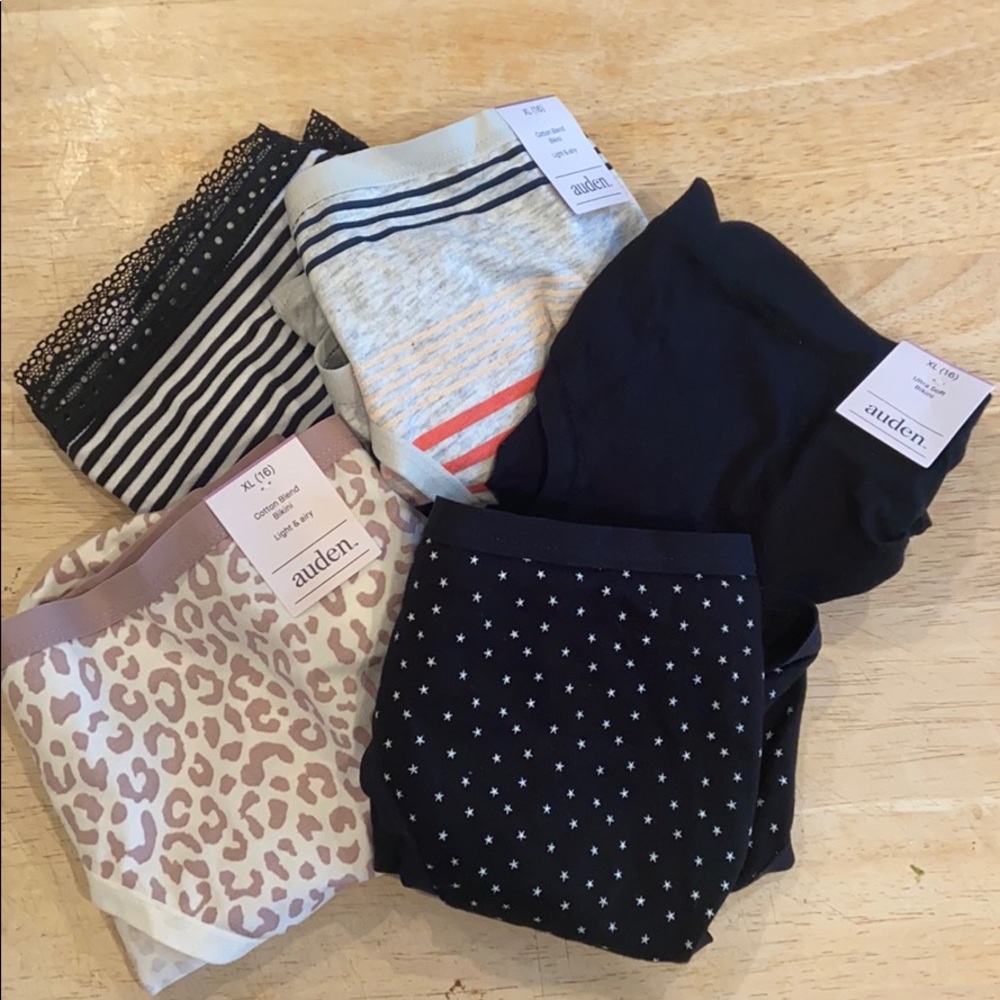 5 pair panties bundle